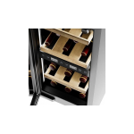 Juhtum Juhtum 007719 WineDeluxe WDU 18, Kuni 18 pudelit, Kompressoritehnoloogia, Integreeritud, Must