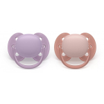 Philips Philips AVENT SCF091/43 lutt &Uuml;lipehme lutt Ortodontiline Silikoon Lilla, Punane