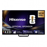 Hisense 65U7S PRO teler 165,1 cm (65") 4K Ultra HD Nutiteleri funktsioon WiFi Hall, Must 600 cd/m&sup2;