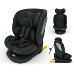 KINDERKRAFT autotoos I-GROW 2 PLUS, 40-150 cm, Must, KCIGRO02BLKPL00