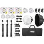 Valgustustooted Valgustustooted - Godox ML100BI KIT3 LED videovalgus reguleeritav 2800K-6500K