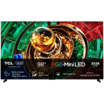 TCL RM9L 98RM9L teler 2,49 m (98") 4K Ultra HD Nutiteleri funktsioon WiFi Must 6000 cd/m&sup2;