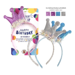 Trendhaus Birthday Fun - Juuksepael LED-valgusega (1 tk, 4 kujundust)