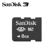 Sandisk M2 m&auml;lukaart Micro 8 Gb (KASUTATUD, TESTITUD)