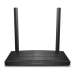 TP-Link Archer VR400 V3 juhtmevaba ruuter Gigabit Ethernet Kaks sagedusala (2,4 GHz / 5 GHz) Must