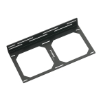 Barrow 240mm Radiator Bracket - Black