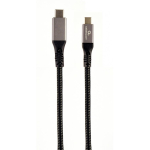 Gembird CCBP-USB3-CMCM100-1.5M USB-kaabel USB 3.2 Gen 2 (3.1 Gen 2) 1,5 m USB C Must, H&otilde;be