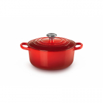 Le Le Creuset Signature 3,3 l &Uuml;mmargune Punane