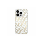 Case Case Karl Lagerfeld KLHCP15LHKFOEMD iPhone 15 Pro 6.1" gold/gold hardcase IML Fullover Logo
