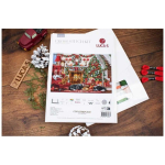 luca luca S Counted Cross Stitch Kit "Cozy Fireplace" 49x33cm SBU5041