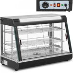 Royal Royal Catering Adjustable heating screen for food delivery, 3 shelves, 1600W 150L