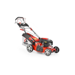 Gasoline Gasoline self-propelled lawnmower - HECHT 551 SXE 5 in 1