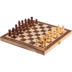 A A chess game in a box