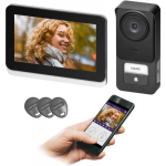 Orno Philips WelcomeEye Connect 3, set wideodomophone, 2-wire, 7", Wi-Fi, touch screen, 3K, RFID