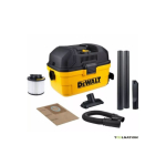 Kuiv/m&auml;rg Kuiv/m&auml;rg tolmuimeja 15 l, kerge, DeWalt