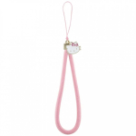 Zawieszka Zawieszka na telefon Hello Kitty Nylon Cord Kitty Head r&oacute;żowy