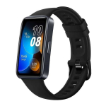FIXED Silicone Strap Silicone Strap for Huawei Band 8 Black
