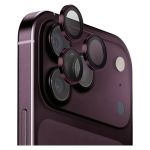 UNIQ Optix AluGuard (DX2) kaamera objektiivi kaitseklaas iPhone 18 Pro / iPhone 18 Pro Max burgundia v&auml;rvi