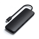 Satechi ST-UCHSEK s&uuml;learvuti dokk ja pordireplikaator Juhtmega &uuml;hendatud USB 3.2 Gen 2 (3.1 Gen 2) Type-A Must