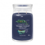 Yankee Yankee Candle Signature vahak&uuml;&uuml;nal Silinder Sinine 1 tk