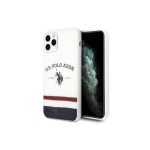 Case Case Us Polo Assn US Polo USHCN58PCSTRB iPhone 11 Pro white|white Tricolor Pattern Collection