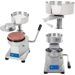 Meat Meat grinder Royal Catering Manual hamburger press, ch. 130 mm