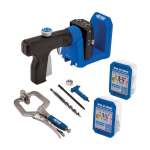 KREG Pocket-Hole Jig 520Pro Kit for Drilling Concealed Joints