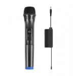 Wireless Wireless dynamic microphone UHF PULUZ PU628B 3.5mm (black)