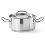 Pot Pot niski Profi Line with lid 2.8 l dia. 200 x 90 h - Hendi 830208