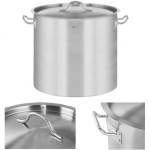 Royal Royal Catering Pot with lid, suitable for induction cooker, 17 l, stainless steel