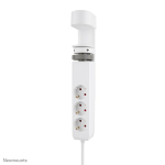 Neomounts DS22-840WH6 pikendusjuhe 1,4 m 3 vahelduvvoolu kontakt Hoonesisene Valge