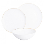 Lumarko MARIAPAULA MODERNA GOLD PORCELAIN TABLEWARE SET