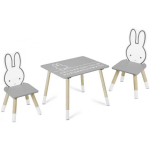 Lauakapp Lauakapp kahe laste tooliga, Ricokids RC-847 Bunny