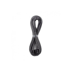 CableMod C-seeria Pro &uuml;henduskaabel - variant A, 90&deg;, 16-pin 2x 8-pin PCIe, s&uuml;sinik