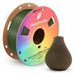 Polymaker Panchroma PLA Dual Matte 1.75mm 1kg - Shadow Oranžinis (Oranžinis-Juodas)