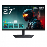 GIGABYTE MO27Q2A PC lamekuvar 68,6 cm (27") 2560 x 1440 pikslit Quad HD QD-OLED Must