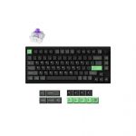 Keychron Lemokey P1 HE klaviatuur Universaalne USB + RF Wireless + Bluetooth Must