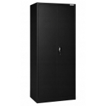 Iron Iron Mate Mars metallkapp garaažis, RAL9005, 185 x 90 x 45 cm, must