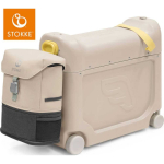 Stokke JetKids &ndash; &bdquo;BedBox + Crew&ldquo; reisikomplekt seljakott | Moonglow Valge