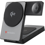 "Verbatim "Verbatim Charge 'n' Go Qi2 3-in-1" magnetiline juhtmevaba v&auml;line aku, 5000 mAh, USB-C, Hall