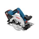 Bosch GKS 18V-57 G Professional 16,5 cm Must, Sinine, Hall, Punane 3400 RPM