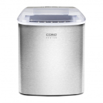 Caso IceChef Pro Teisaldatav j&auml;&auml;kuubikumasin 12 kg/24 h 120 W Roostevaba teras, Valge