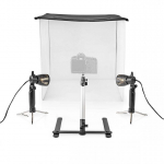 Nedis SKT012WT fotostuudio seadmete komplekt Must, Sinine, Punane, Valge