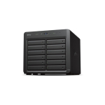 Synology DX1222 k&otilde;vakettaboks HDD/SSD &uuml;mbris Must 2.5/3.5"