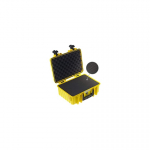B&W Outdoor Case Type 4000 yellow incl. pre-cut foam