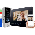 Eura Video intercom EURA VDP-90A3 DELTA+ black 7 inches, Full HD, WiFi, 2 inputs, encoder, proximity reader, ahd, tuya