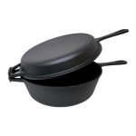 Enameled Enameled cast iron frying pan Zyle ZY226BKI