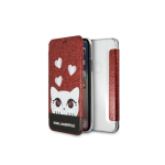 Case Case Karl Lagerfeld KLFLBKPXVDCRE iPhone X|XS red|red book Valentine