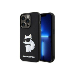 Case Case Karl Lagerfeld Apple iPhone 14 Pro Max 6.7 hardcase Rubber Choupette 3D Black