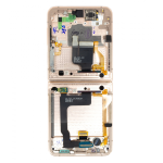 LCD LCD display + Touch + Front Cover Unit Samsung F721 Galaxy Z Flip 4 5G Pink (Service Pack)